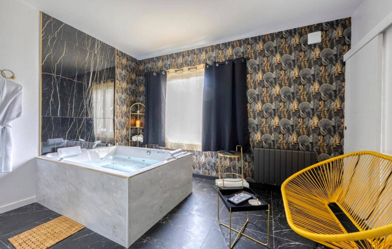 Vue du logement - Suite 90m2 avec Jacuzzi jardin Proche Paris CDG