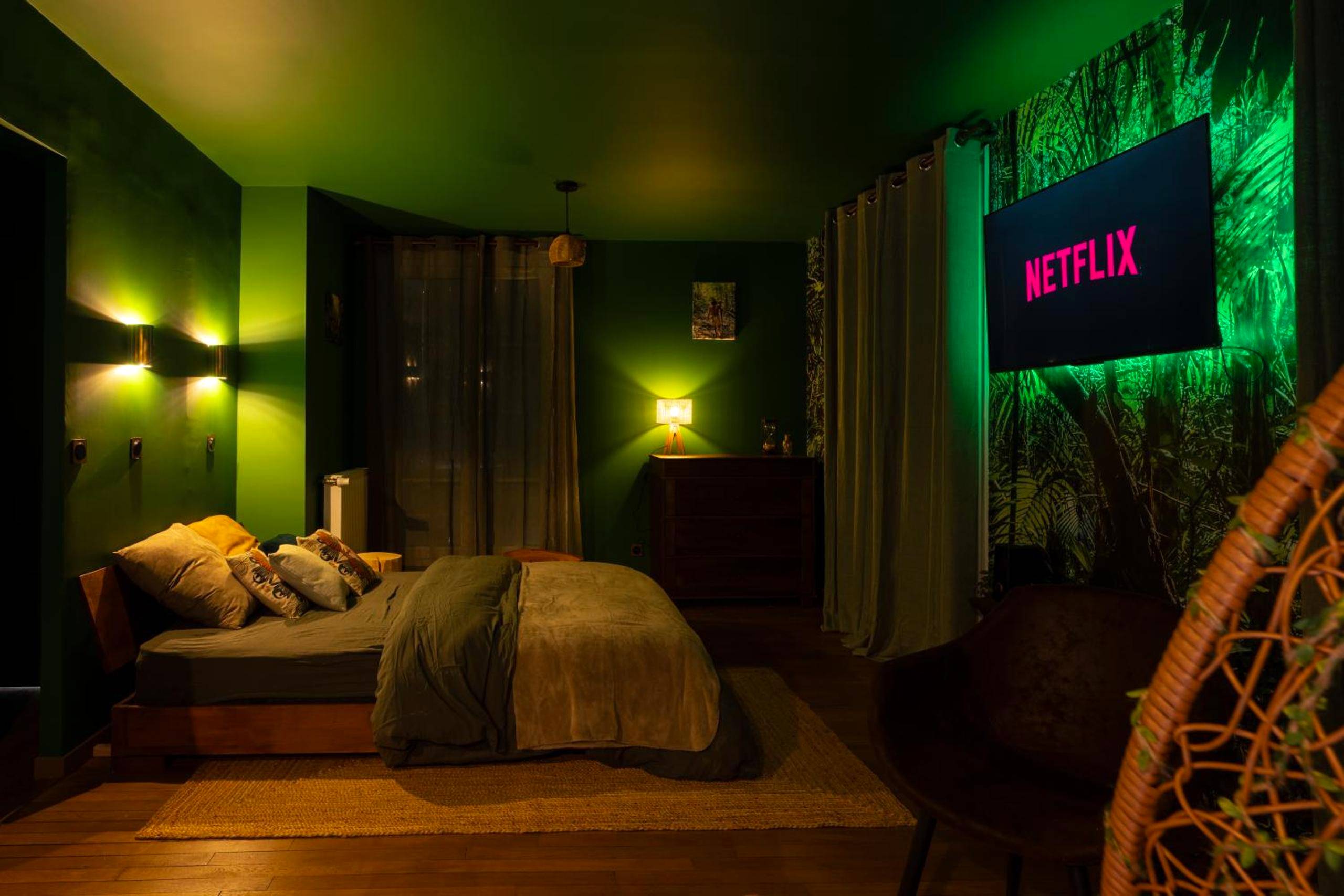 Photo du logement - Suite Amazonie de luxe avec balnéo - Le Havre