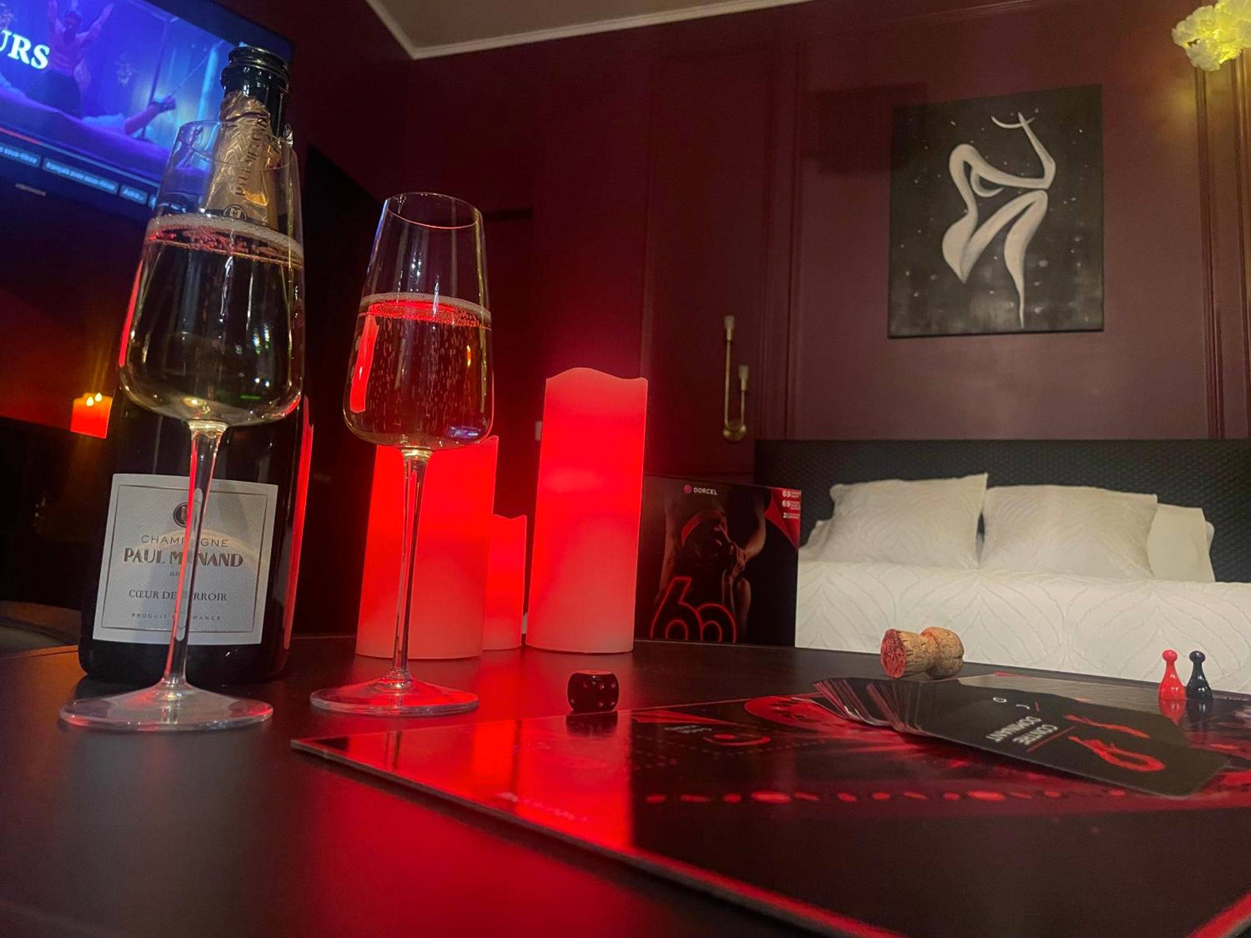 Photo du logement - Suite romantique avec Balneo et jeux coquins