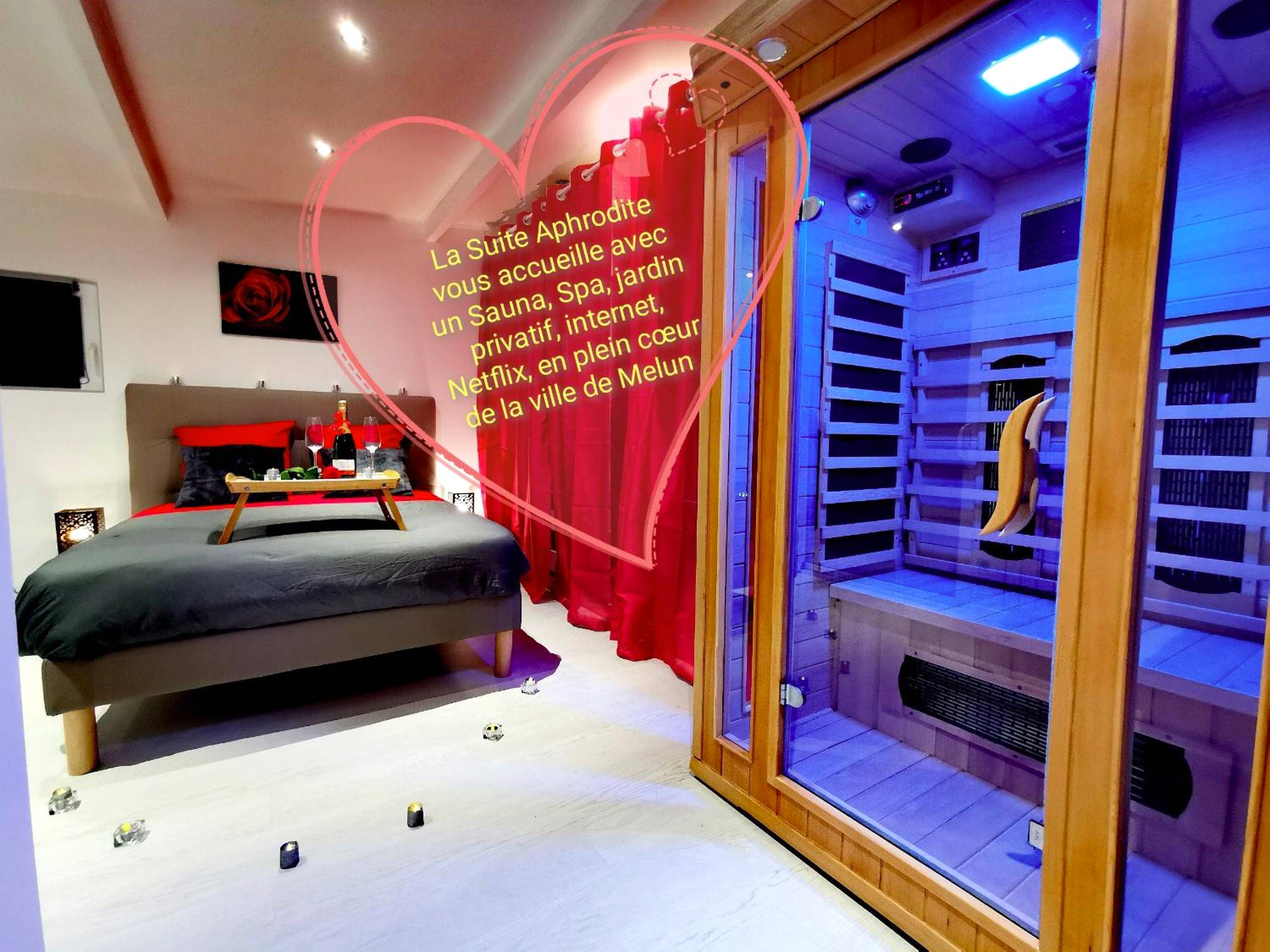 Photo du logement - Suite Barthelemy - Spa et Sauna - Melun