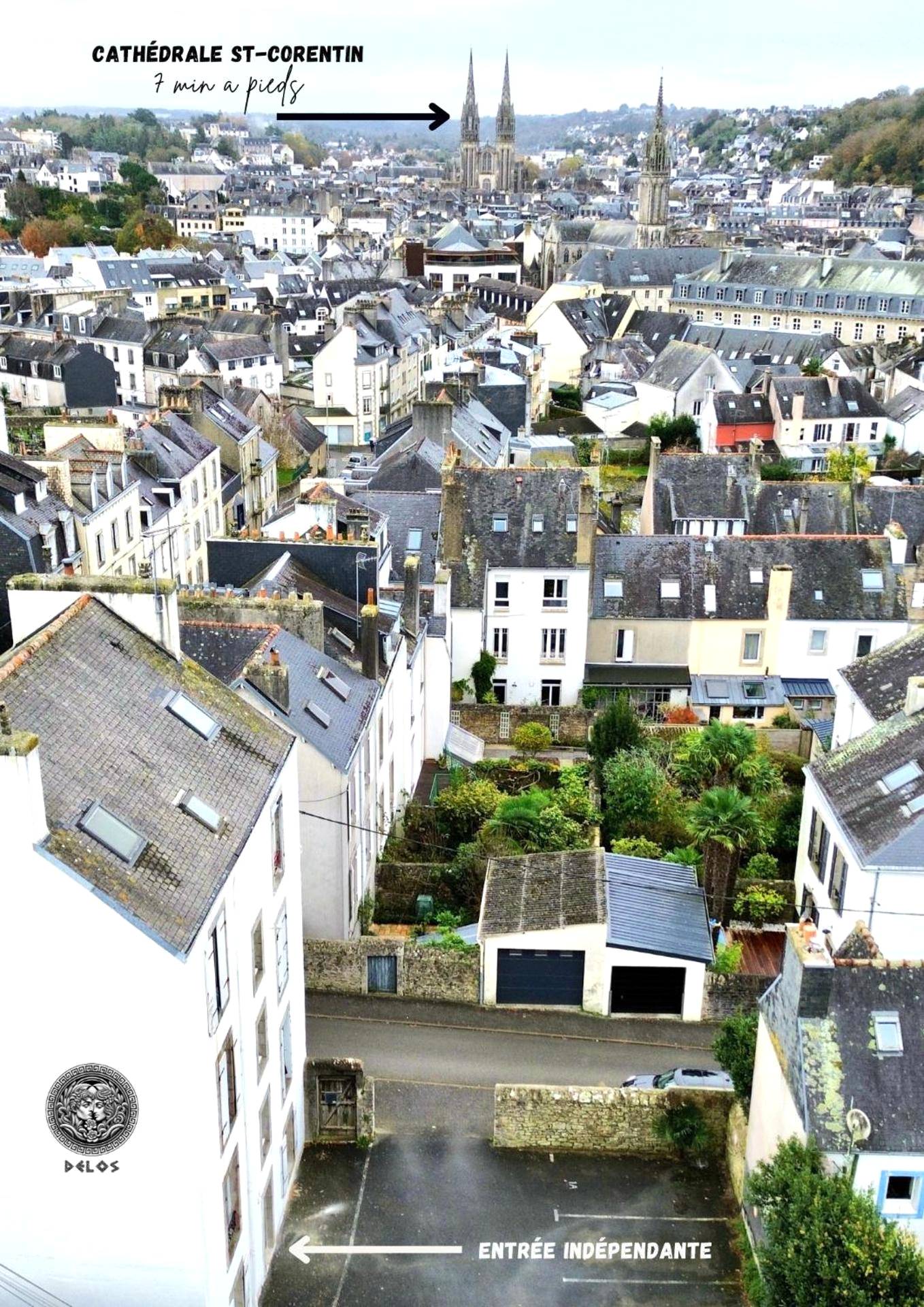 Photo - - LA SUITE DELOS - JACUZZI 2 PLACES - CENTRE VILLE A PIED - LIT QUEEN SIZE - PARKING PRIVÉE...