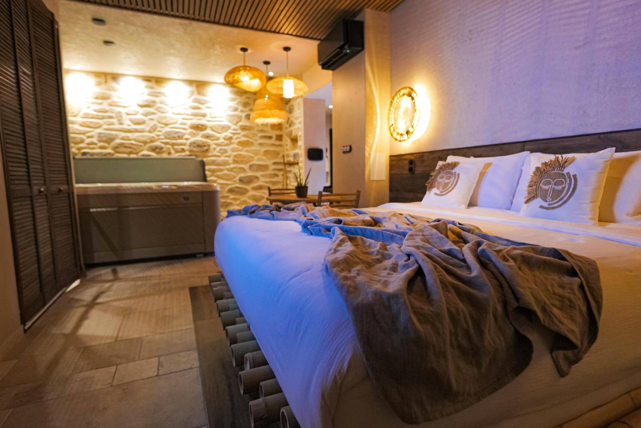 Vue du logement - Suite Deluxe & Spa #Wabi - Sabi#
