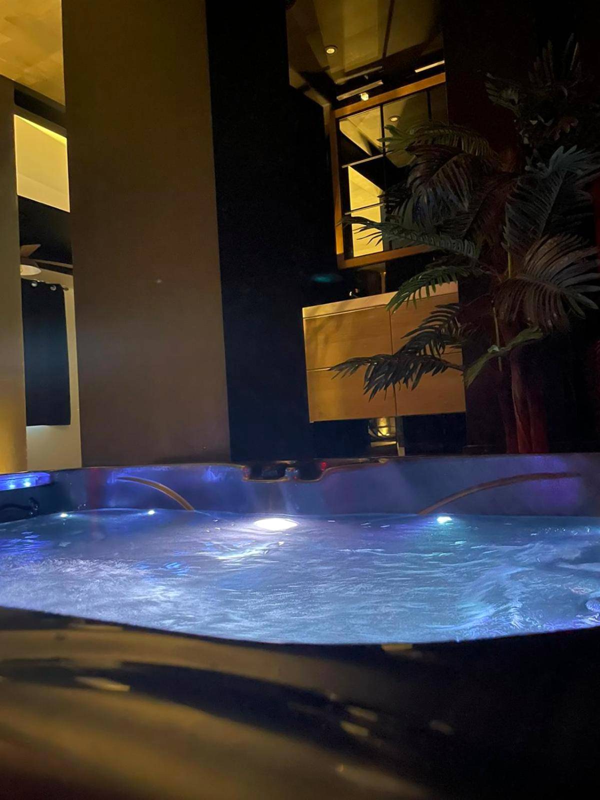 Detail du logement - La suite Grenoble spa jacuzzi et sauna privatif