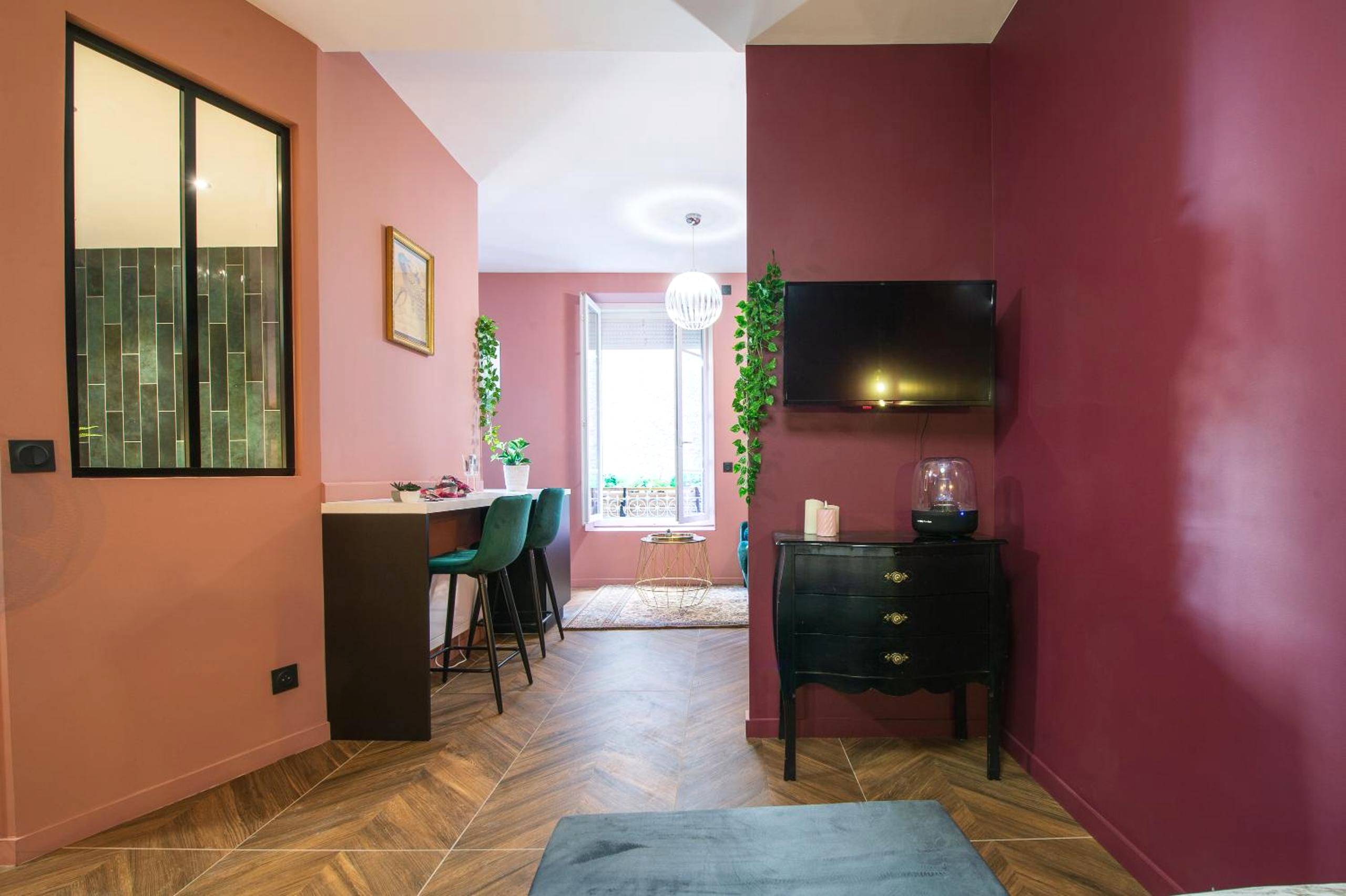 Photo du logement - Suite jacuzzi, chic romantique climatisé à 50 m du metro