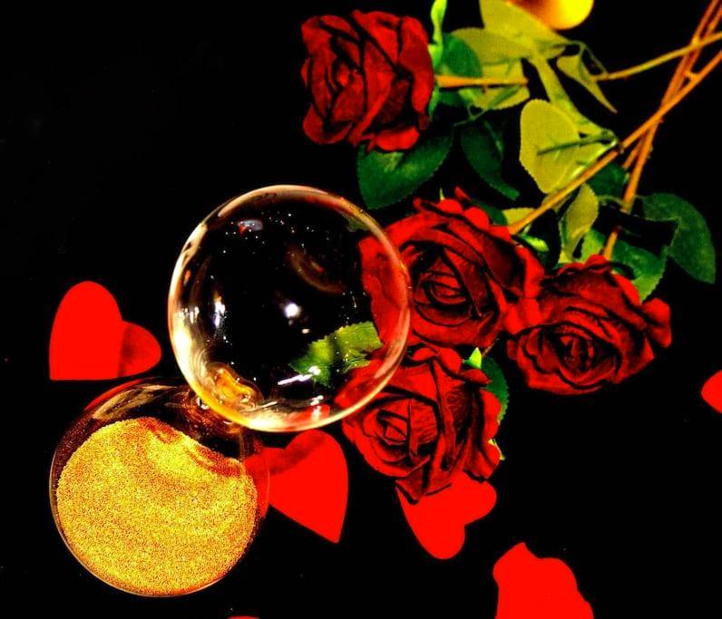 Photo du logement - Suite romantique avec jacuzzi et sauna