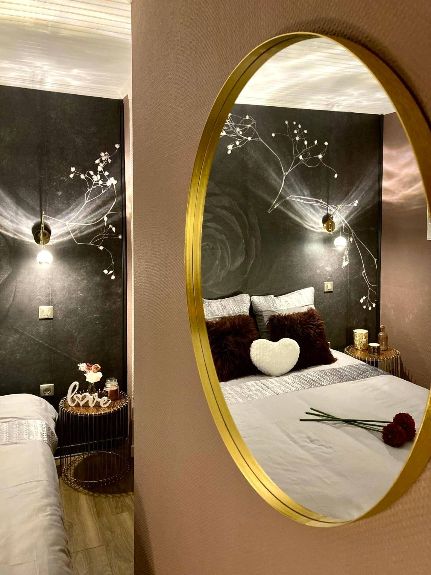 Photo du logement - SUITE KASSIOPEE, romantisme, balnéo, sauna - Quimperlé