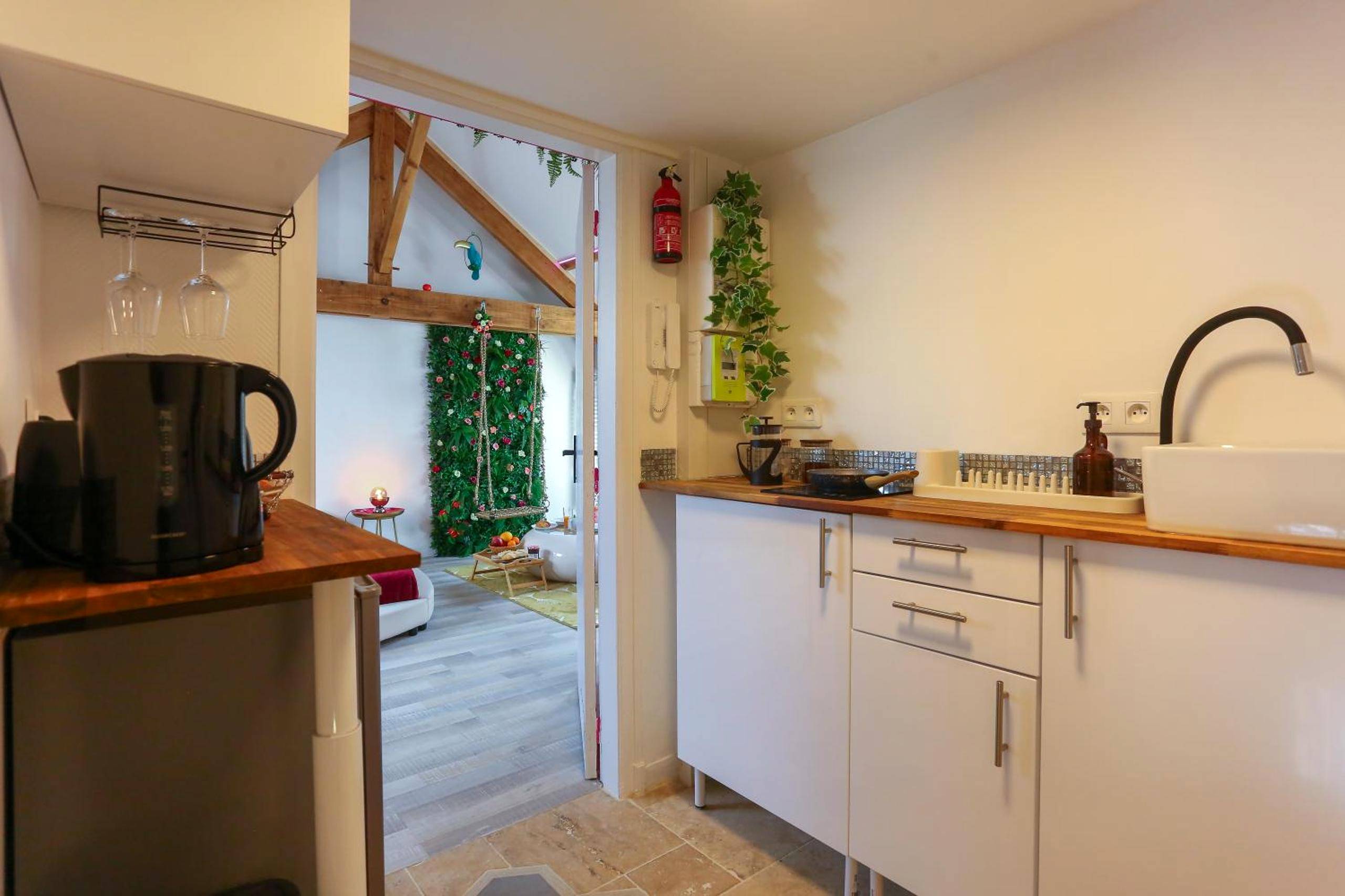 Photo du logement - Suite Romantique 45m2 - Amiens Centre - SPA & Parking