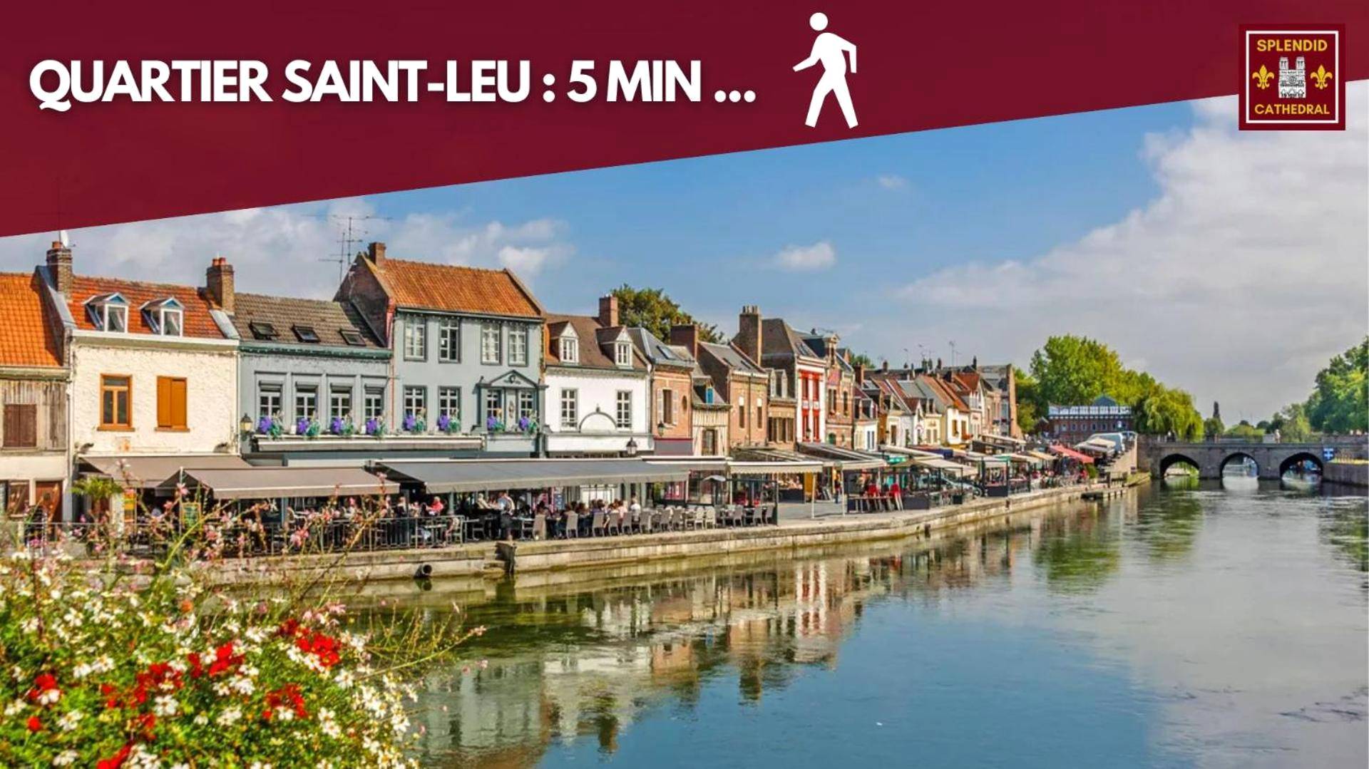 Photo du logement - Suite Romantique 45m2 - Amiens Centre - SPA & Parking - Amiens