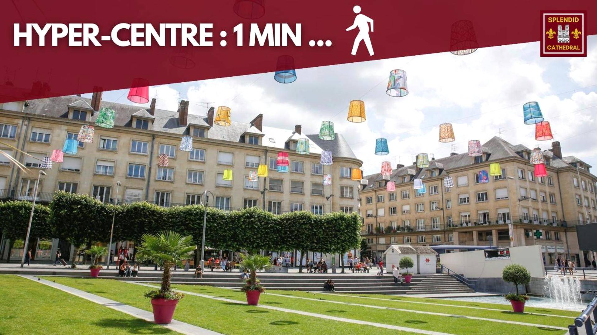 Photo du logement - Suite Romantique 45m2 - Amiens Centre - SPA & Parking - Amiens