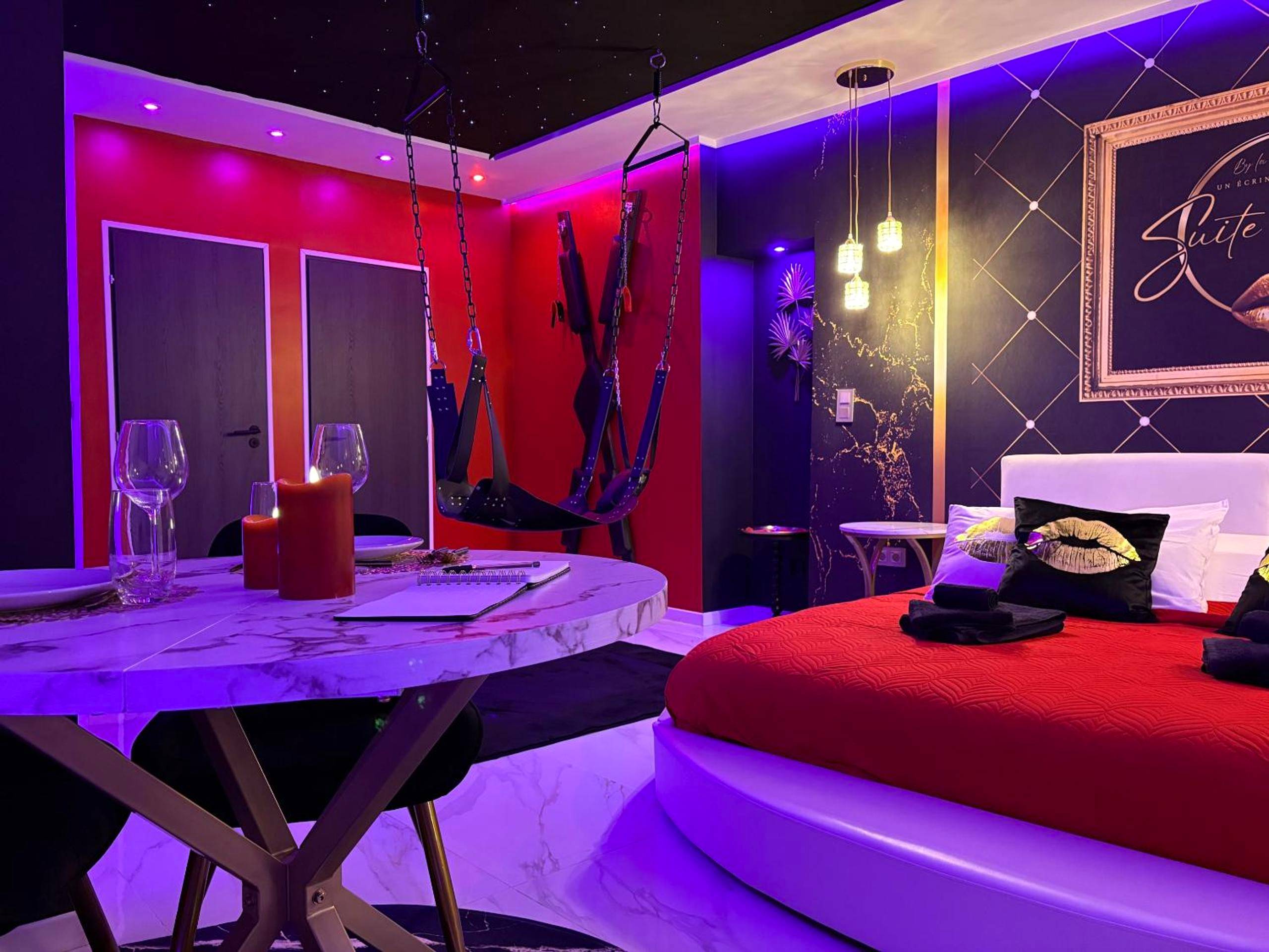 Vue principale - Love Room Callas - SUITE SECRETE