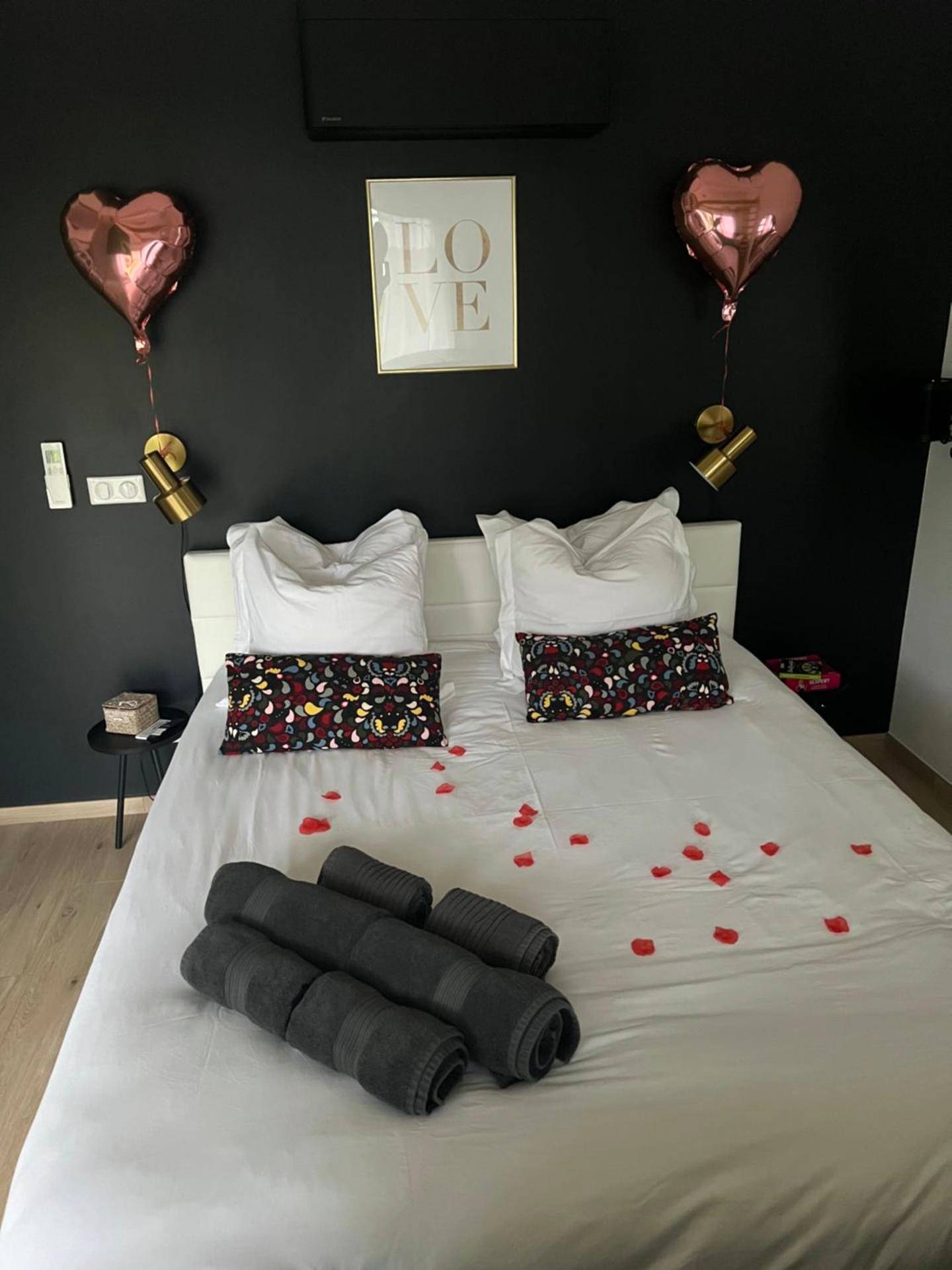 Photo du logement - Suite romantique avec Spa et filet suspendu
