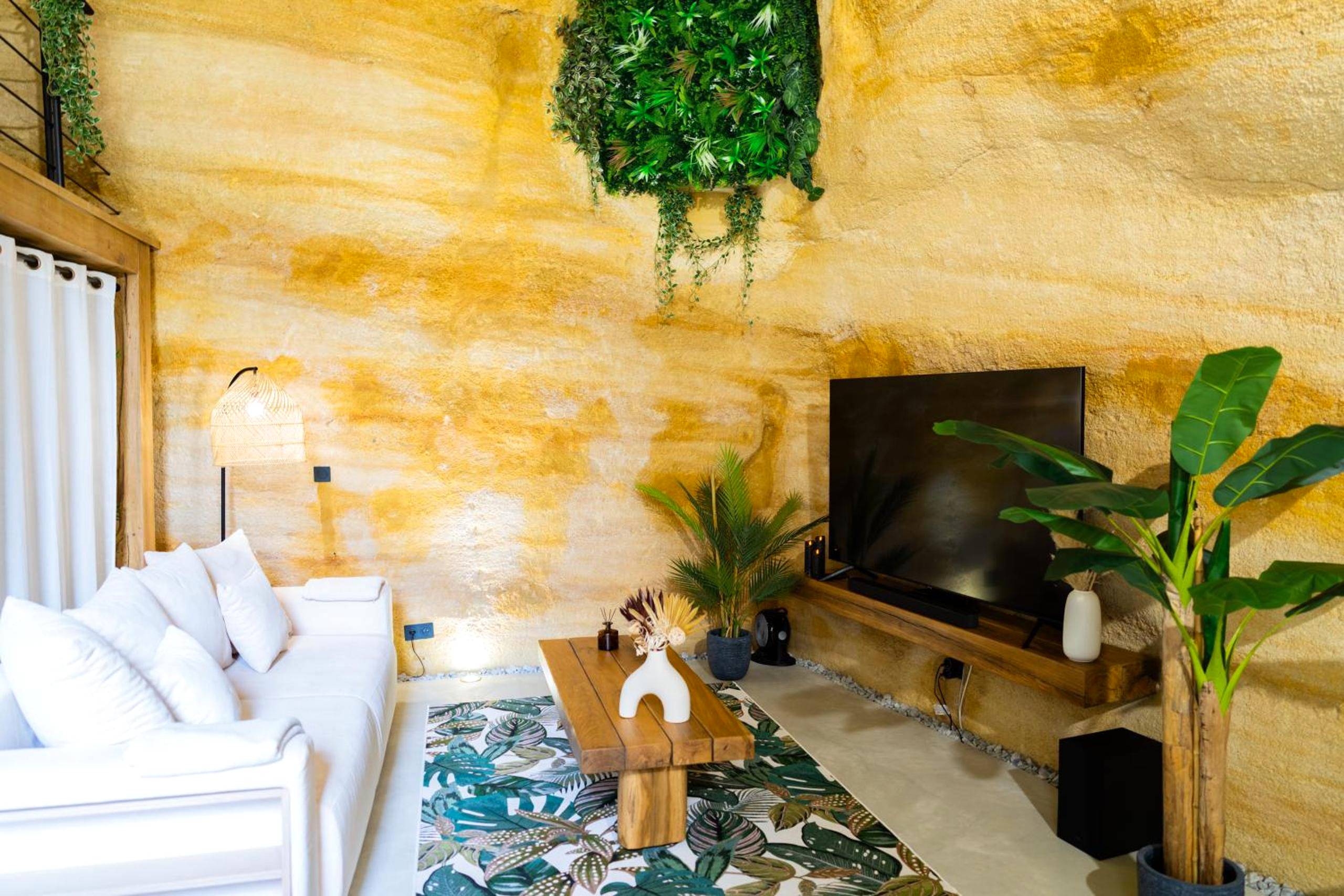 Photo du logement - Suite troglodyte & spa privé - Luxe et détente