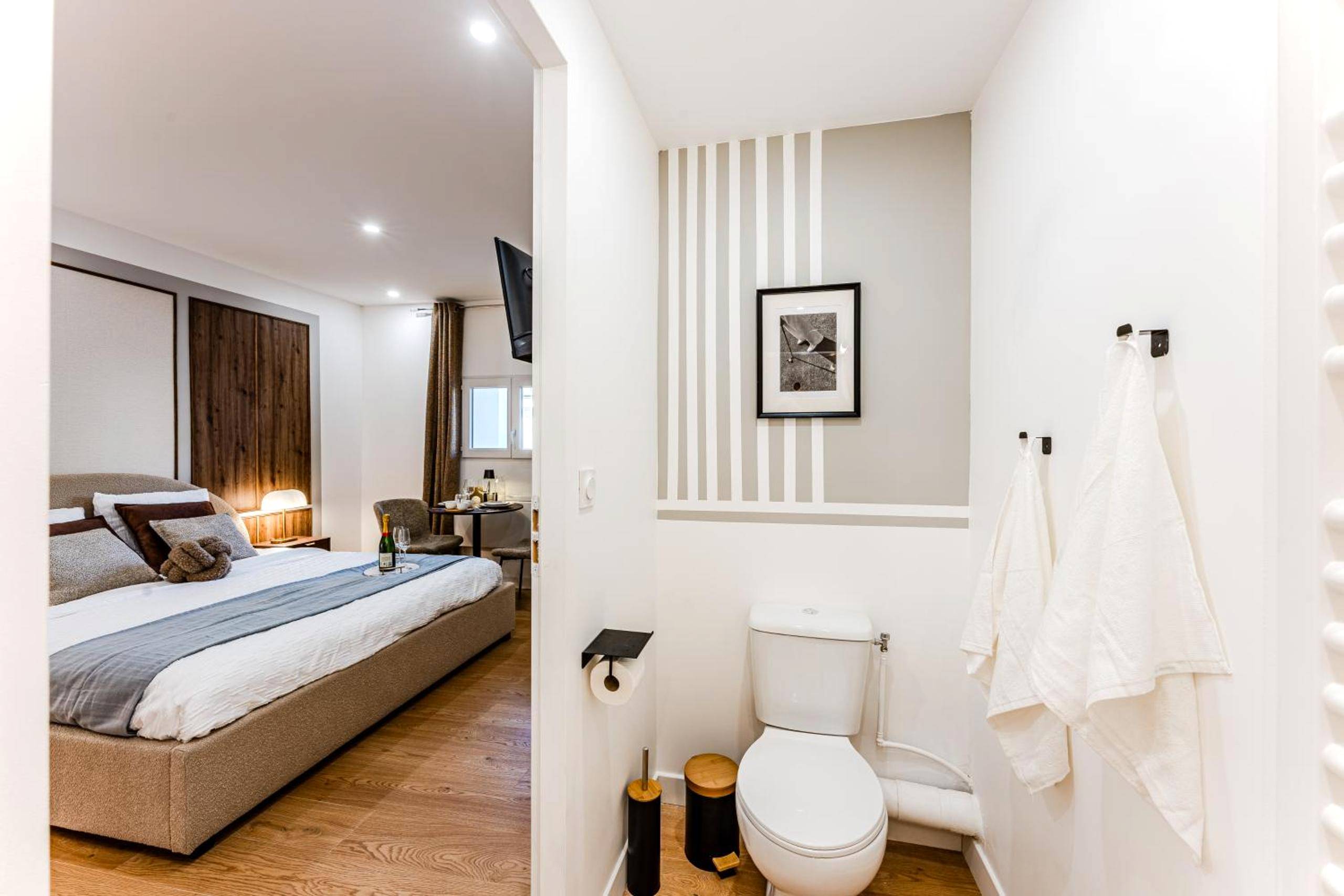 Photo du logement - Suite d'Exception sous Voûtes avec Spa & Cinéma