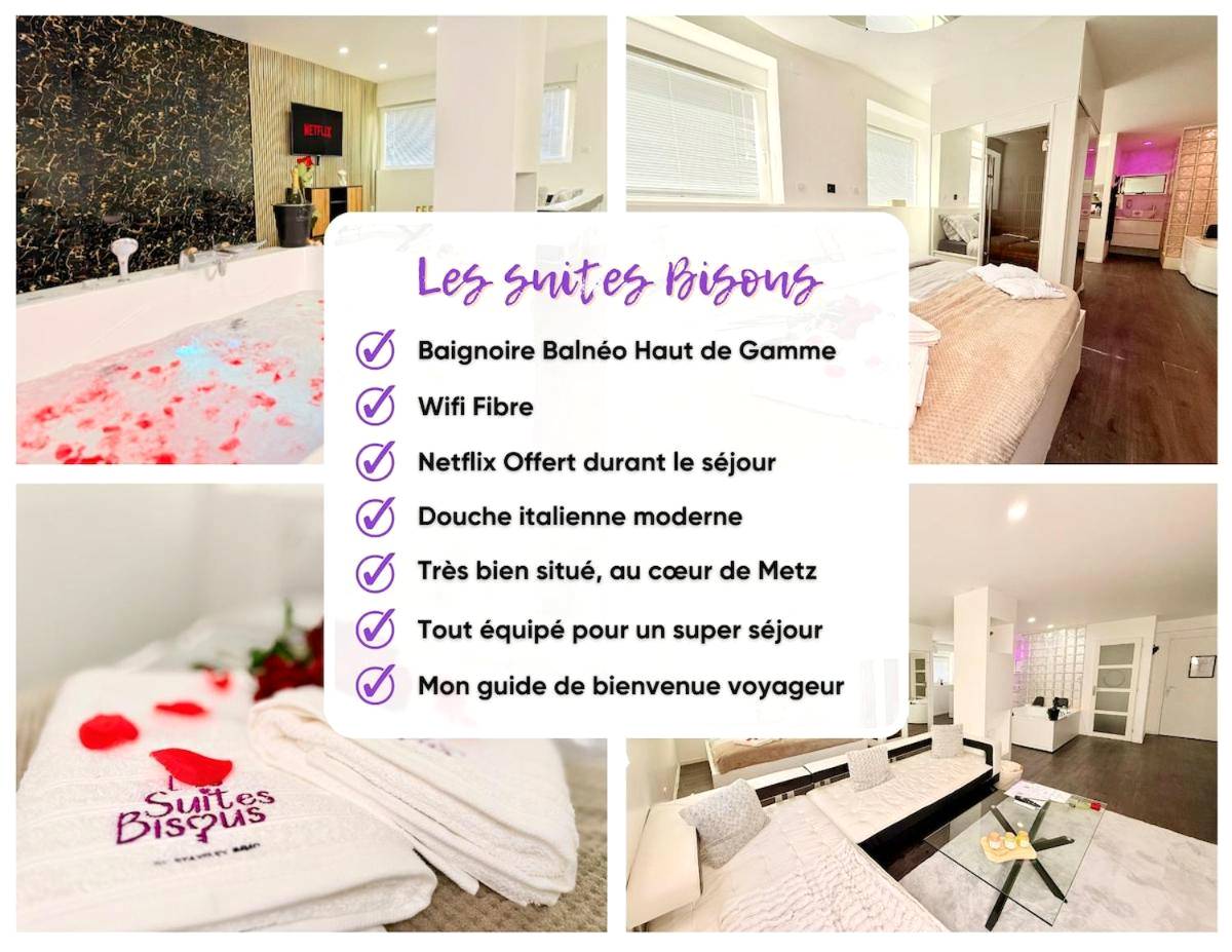 Photo du logement - Les Suites Bisous Metz - Jacuzzi & Private Sauna - Metz
