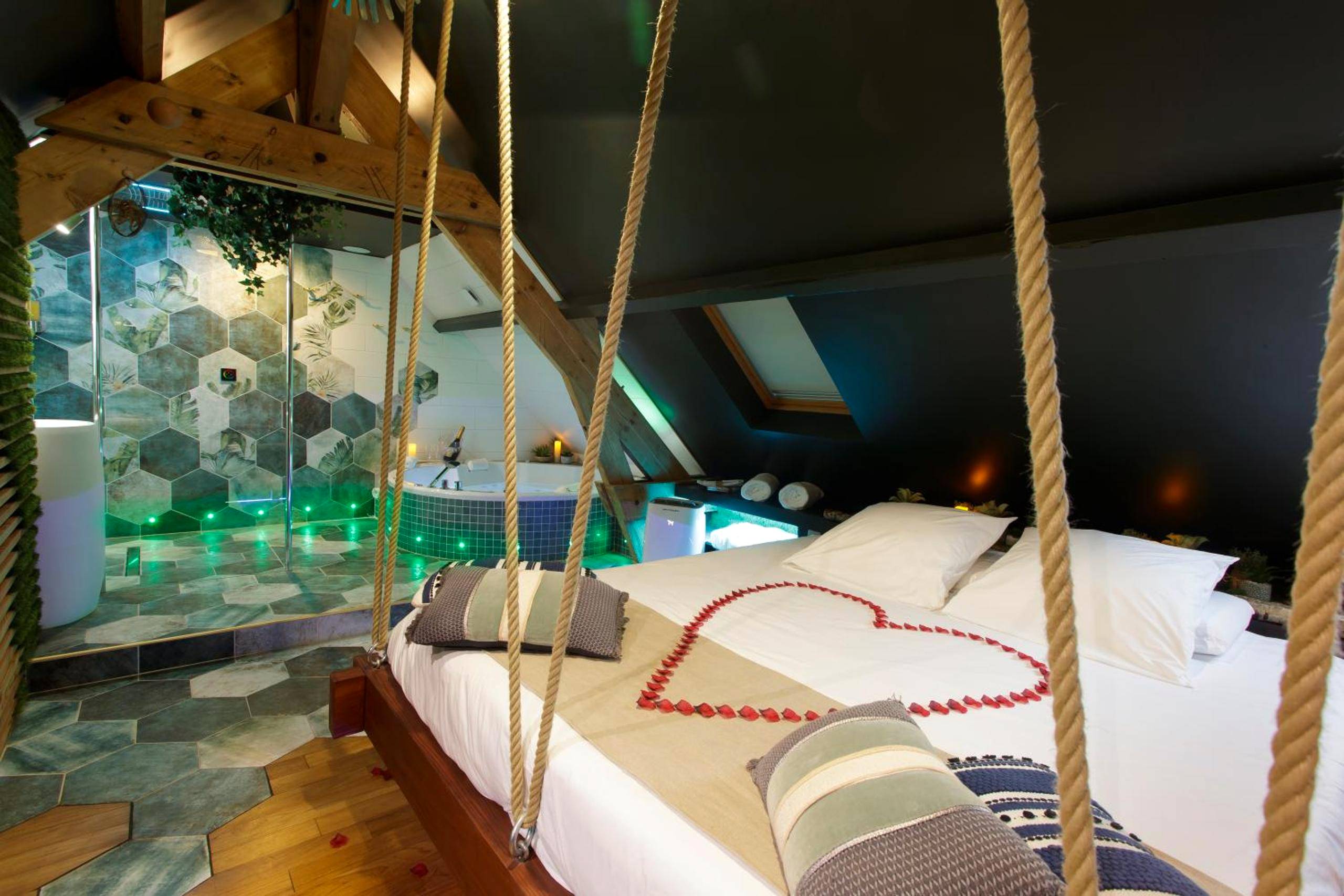 Vue du logement - Sweety Loft Suites romantique avec jacuzzi