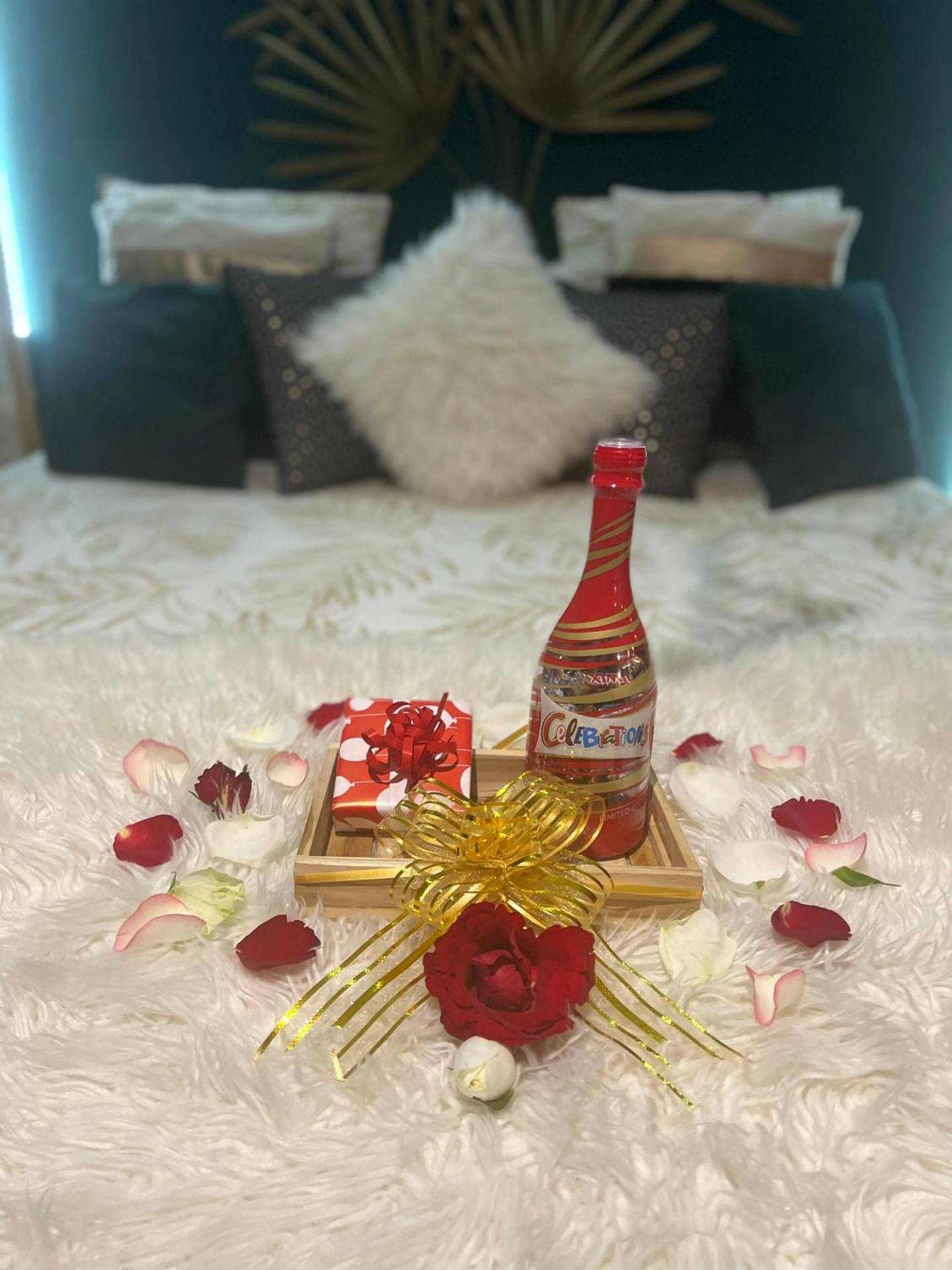 Photo du logement - Suite romantique Le temps d'un Instant Loveroom Hammam jacuzzi piscine