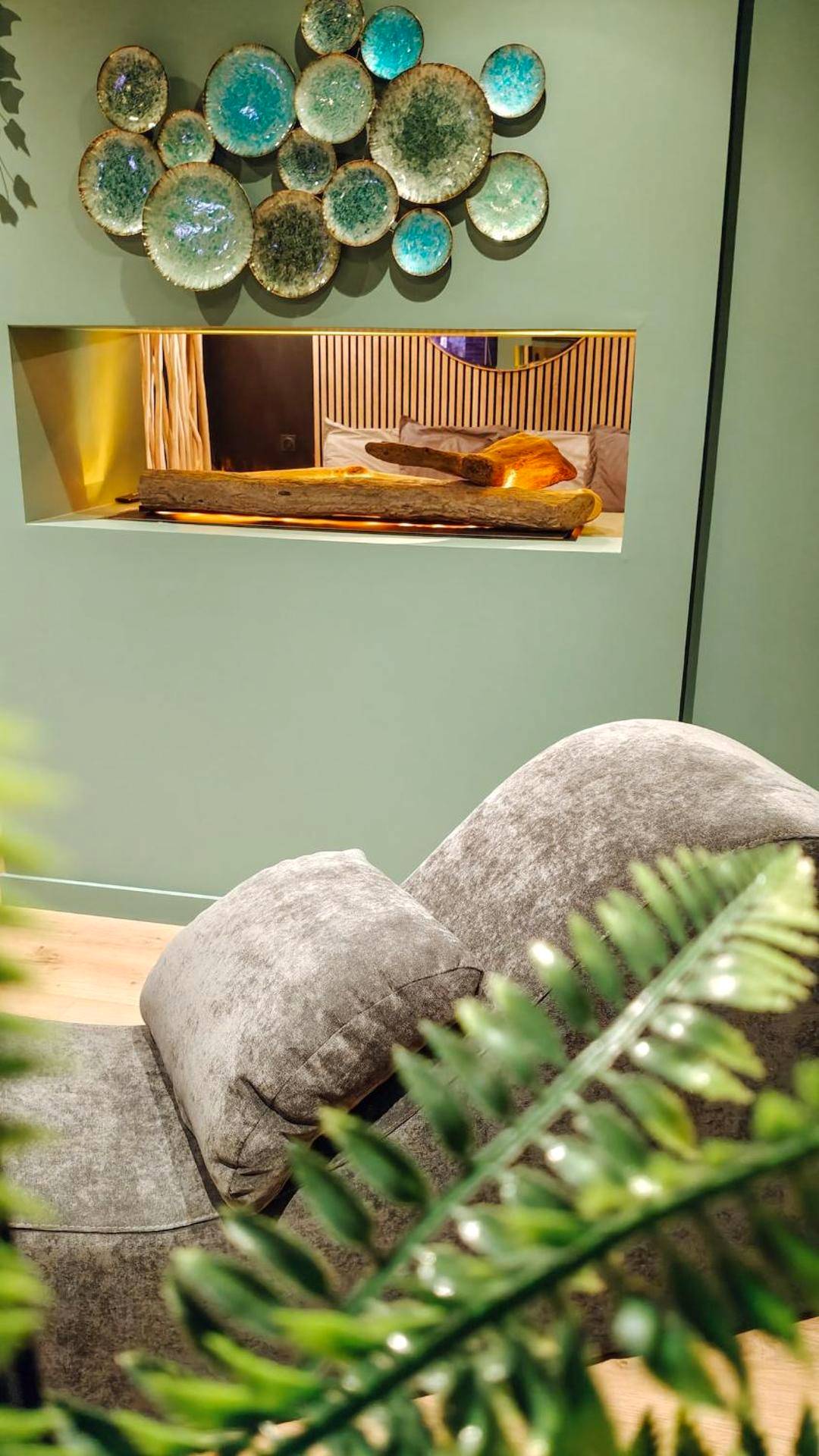 Photo du logement - Toi et moi gite Love room avec Hammam, Sauna, Balnéothérapie ensemble privatisés