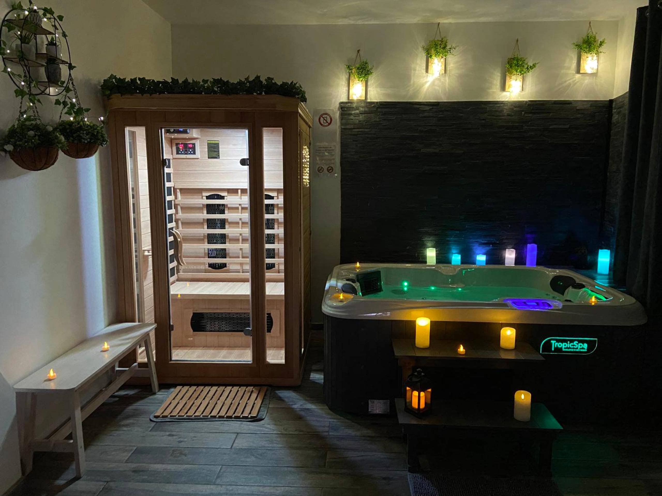 Photo du logement - le tricosy jacuzzi et sauna privatif - Tricot