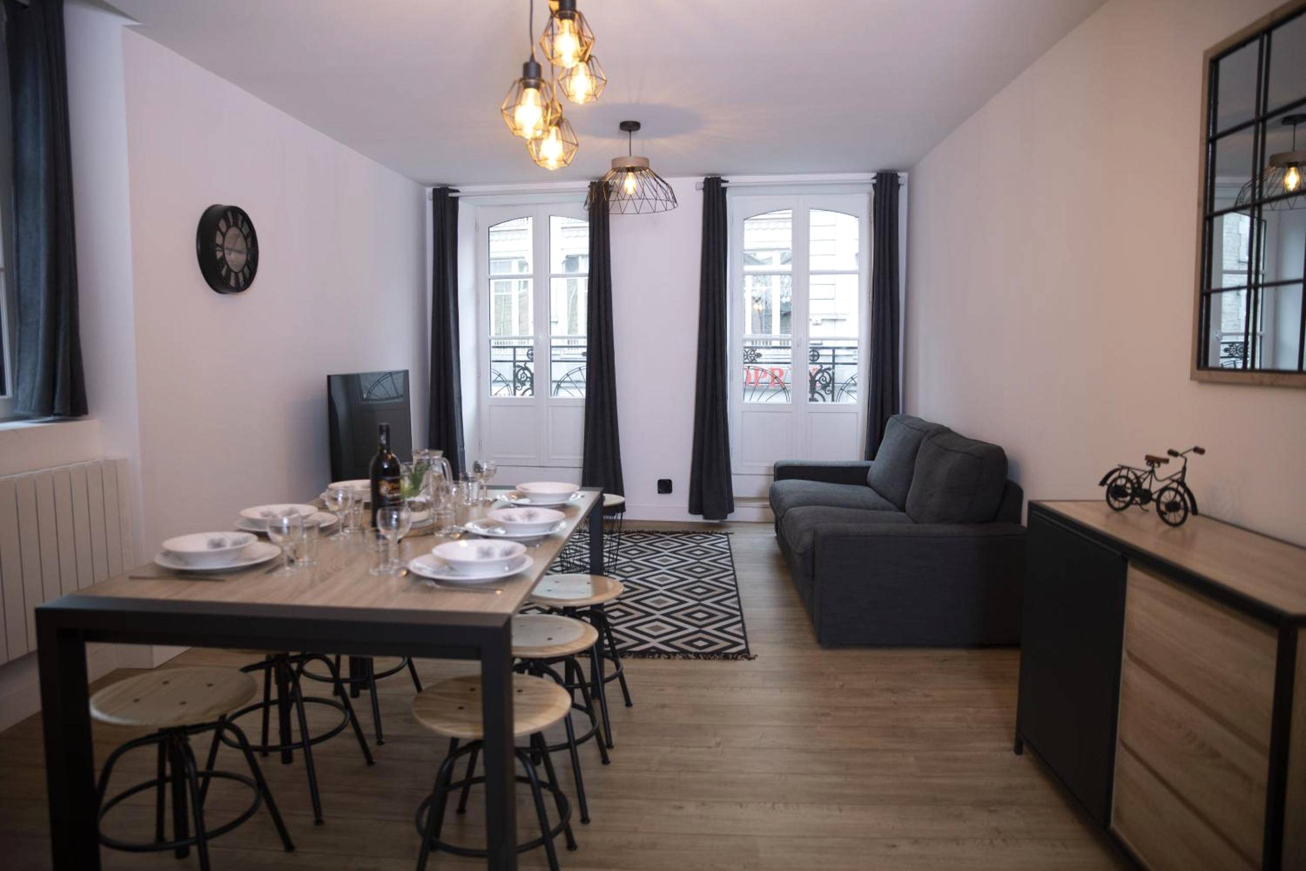 Vue du logement - Triplex 110 m2 centre historique avec jacuzzi DINAN