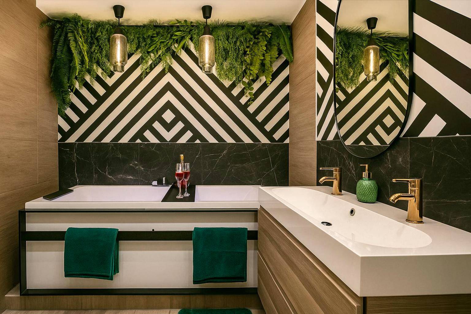 Vue du logement - Cocon des Beaux - Tropical Jacuzzi Oasis - Terreaux