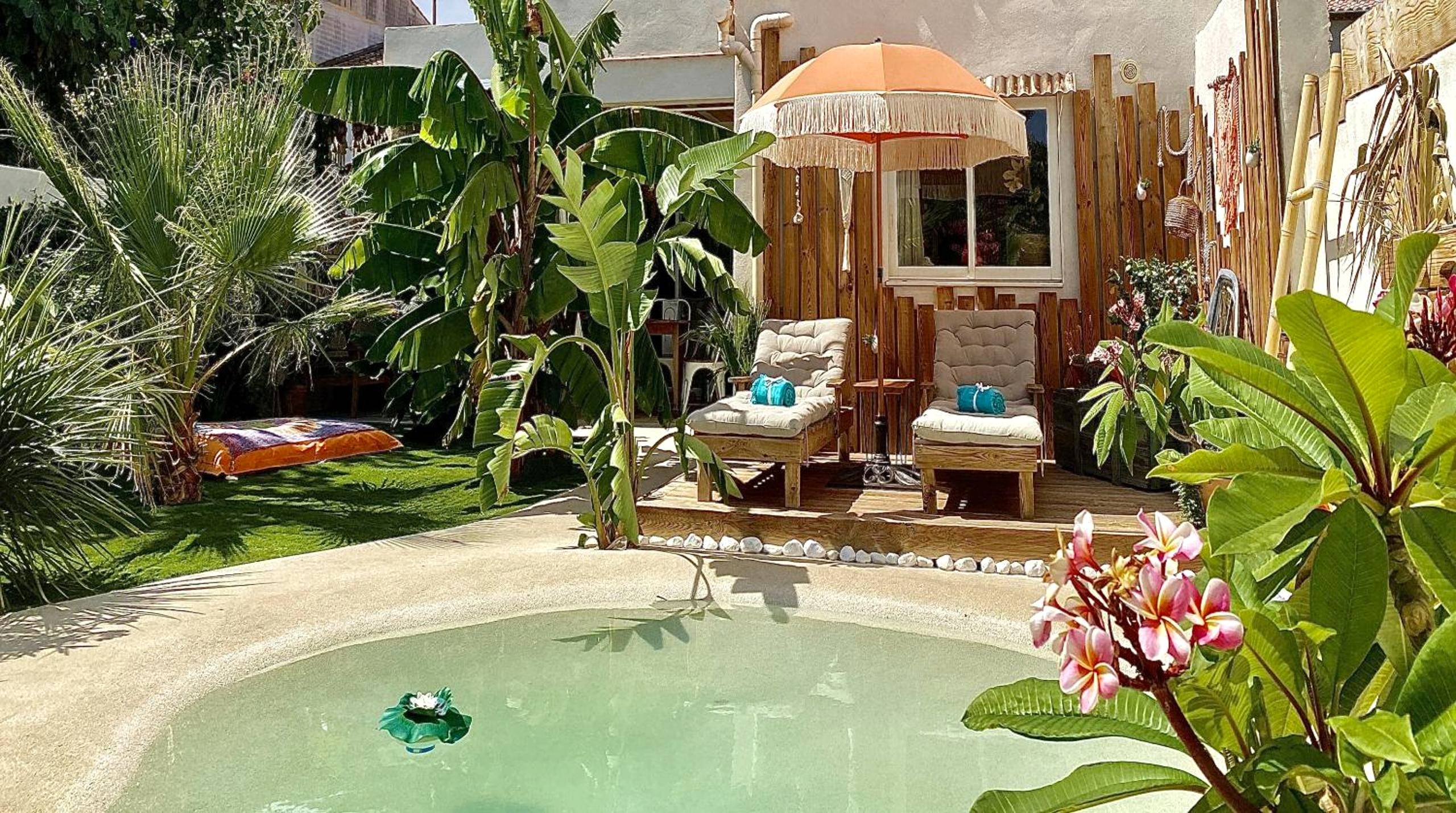 Vue principale - Love Room Narbonne - Tropical Lodge SPA Narbonne