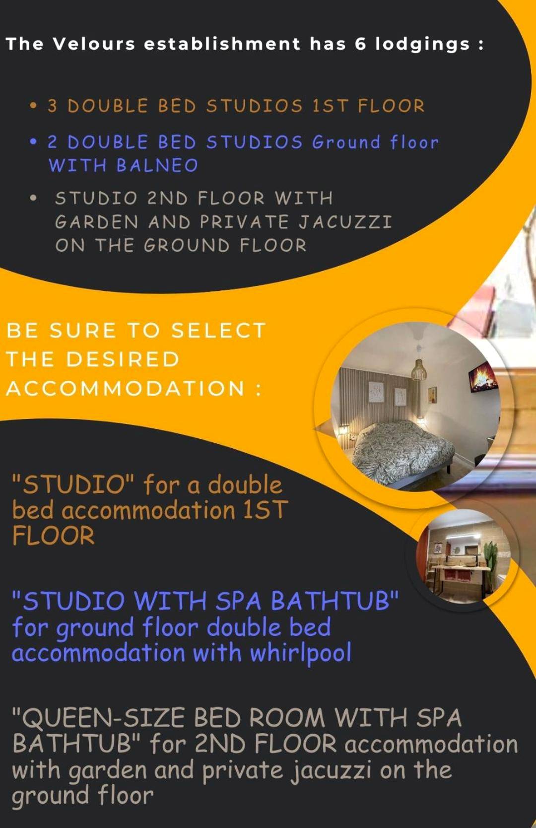 Photo du logement - Velours & Balnéo - Saint - Nazaire