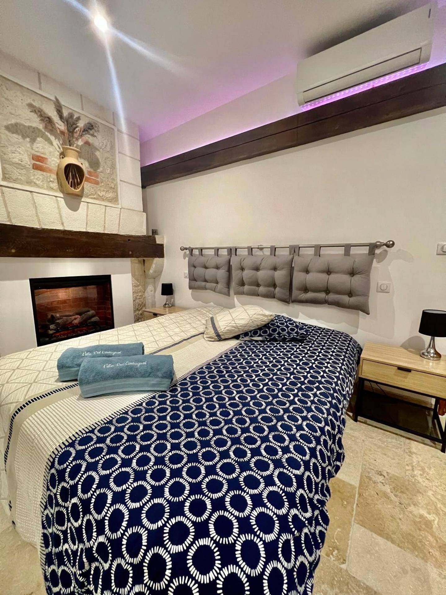 Photo du logement - Suite Privative Jacuzzi Sauna de la Villa Del Castagnol - Saint - Nexans