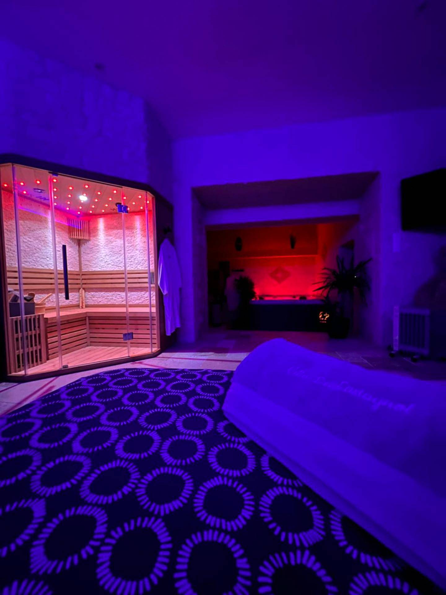 Photo du logement - Suite Privative Jacuzzi Sauna de la Villa Del Castagnol - Saint - Nexans