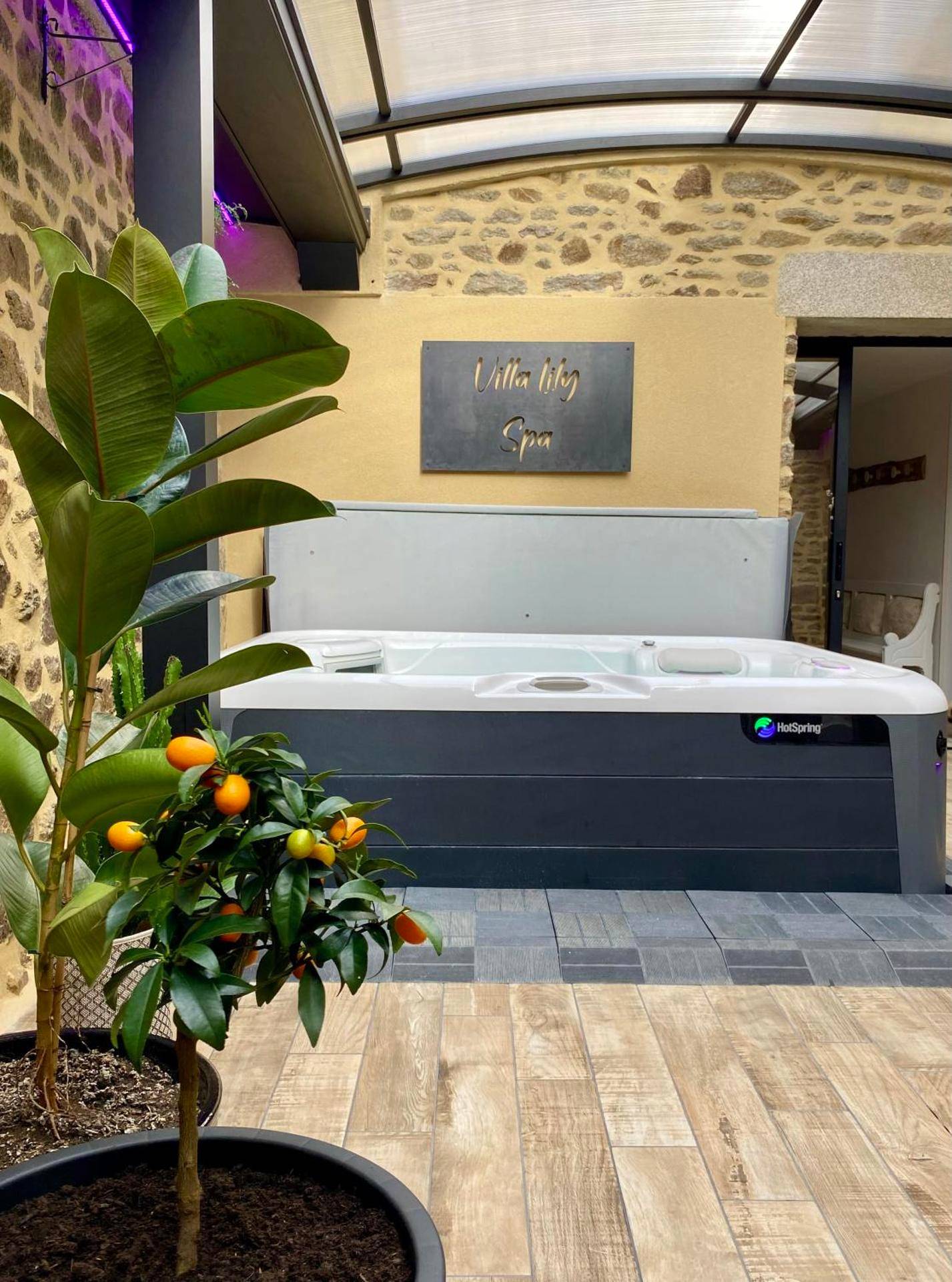 Photo du logement - Villa Lily Spa, chambre d’hôtes avec spa privatif