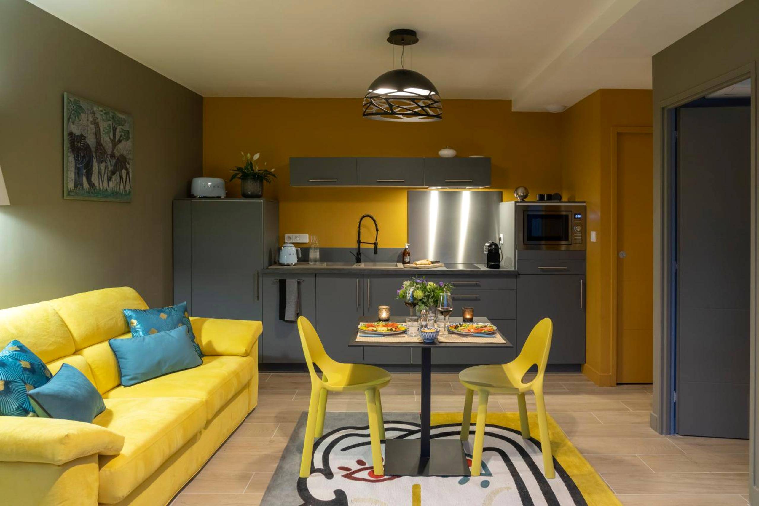 Vue du logement - Villa Seyal - avec piscine - jacuzzi - sauna & climatisation