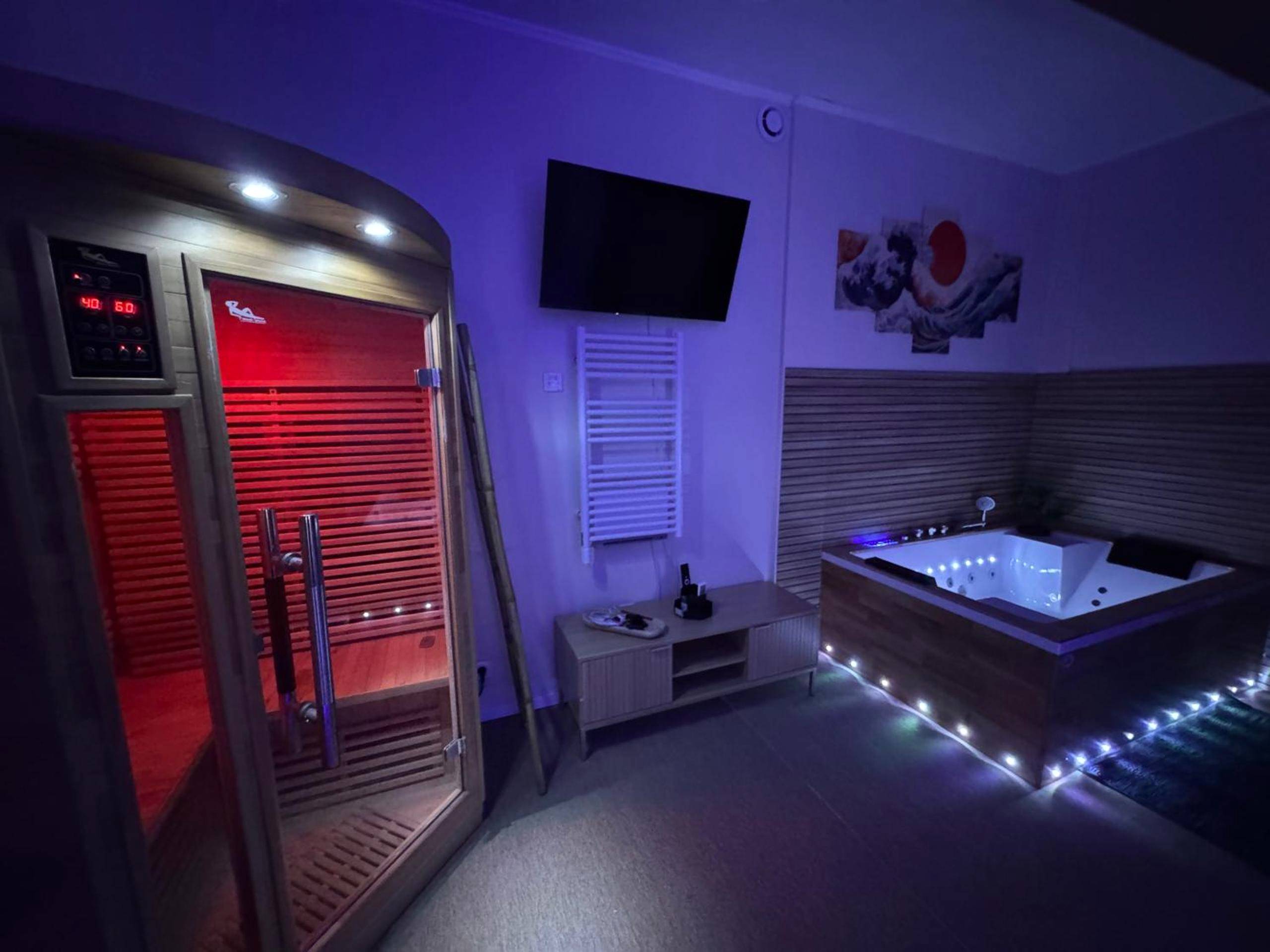 Photo du logement - Zen Love Room Jaccuzzi Sauna - Pontivy